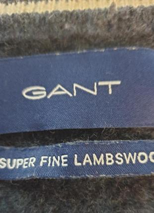 Gant джемпер з овечої вовни7 фото