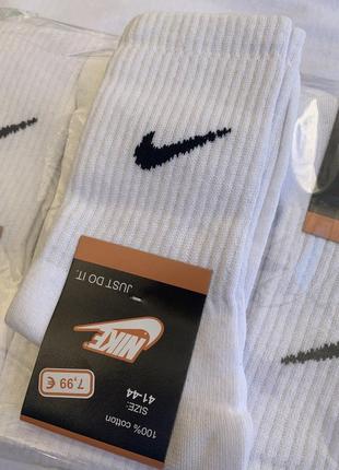 Nike носки (белые)3 фото