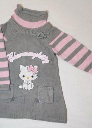 Очень милое платье, туника на 3-4 рочки, 98-104 см, в идеале!