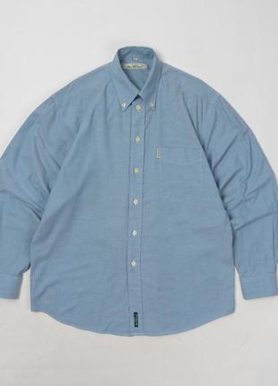 Ben sherman vintage  shirt&nbsp;blue мужская рубашка3 фото