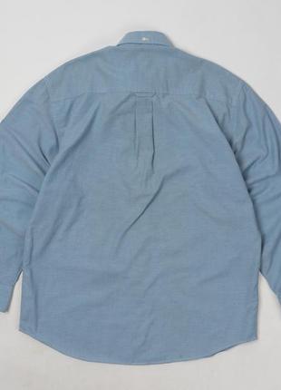 Ben sherman vintage  shirt&nbsp;blue мужская рубашка6 фото