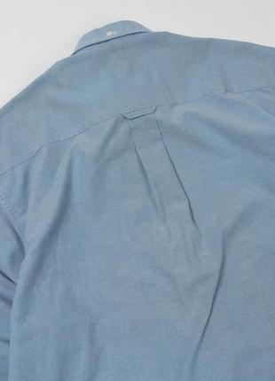Ben sherman vintage  shirt&nbsp;blue мужская рубашка7 фото
