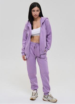 Спортивный костюм жіночій байка бузковий 14631