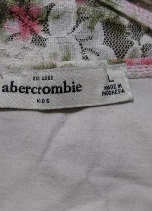 Нарядный топ кружевной прозрачный в обтяжку укороченный abercrombie км 1895 маленький размер10 фото