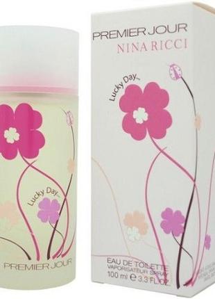 Пудровый аромат для женщин premier jour lucky day nina ricci