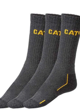 Набір 3 пари теплі міцні чоловічі шкарпетки caterpillar німеччина2 фото