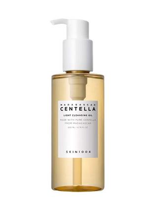 Гідрофільна олія з центелою азіатської skin1004 madagascar centella light cleansing oil