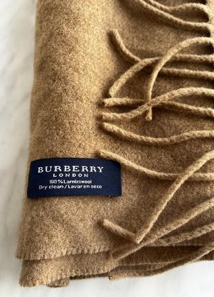 Шерстяний шарф burberry оригинал