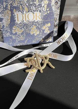 Брошка в стилі  dior преміум