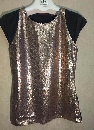 Яскрава блузка в паєтках бренду ted baker