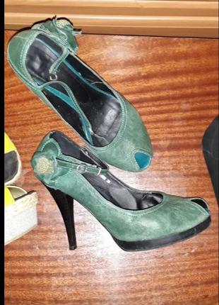 Туфли натур  кожа