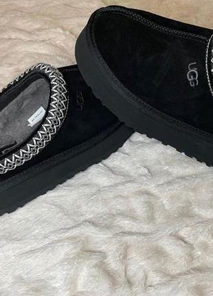 Угги уги угі уггі ugg tazz platform black2 фото