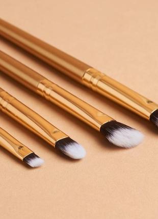 Набор кистей для макияжа luxie gitter and gold brush set9 фото