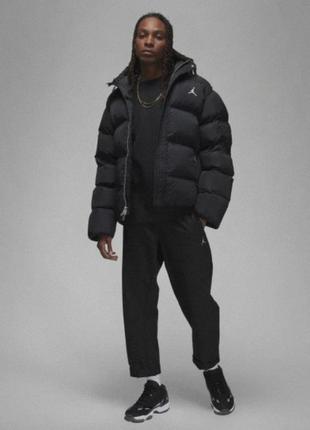 Пуховик air jordan essentials puffer jacket black fb7311-010