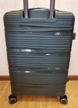 Ударопрочный полипропиленовый большой чемодан чемодан большой полыпропилен2 фото