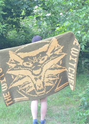 The witcher. плед двусторонний с alize puffy more. под заказ