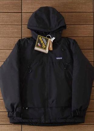 Чоловіча зимова куртка пуховик с капюшоном patagonia gore-tex