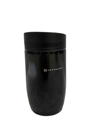 Термочашка для кави та чаю неіржавка сталь edenberg eb-641 (330 мл) чорна1 фото