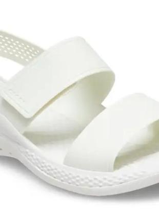 Sandal literide 360 white crocs2 фото