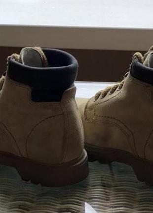 Зимние замшевые ботинки landrover оригинальные коричневые3 фото