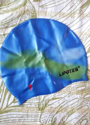 Силиконовая шапочка для плавания lipotes