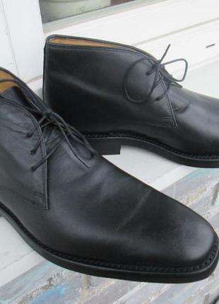 Кожаные демисезонные ботинки " gordon &amp; bros ". 41.5-42р. ( 28 см). немцы.8 фото