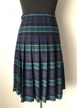 Добротная (шерсть, кашемир) юбка в складку от brax, размер 42, укр 50-52-54