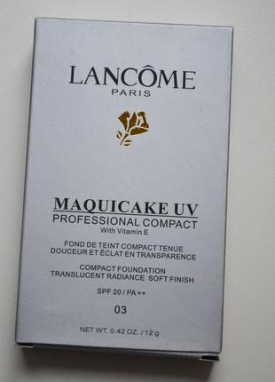 Профессиональная компактная пудра lancome paris №03 12 g6 фото