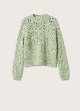 Свитер, светр, светр з альпакою вʼязаний, вязаный свитер ддемпер7 фото
