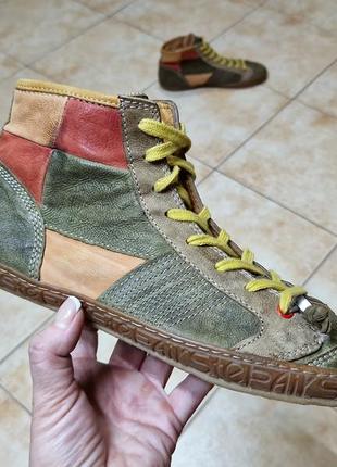 Кожаные ботинки,кеды airstep (эирстеп)