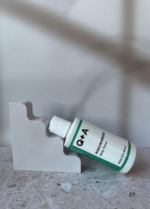 Q+a - успокаивающий антибактериальный тоник с ниацинамидом2 фото