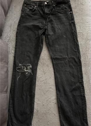 Джинси zara прямі 40
