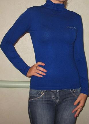 Гольф синій кофта