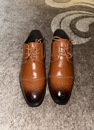 Чоловічі туфлі оксфорди 👞 43 розмір10 фото
