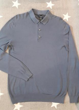 H&m. поло бавовна і шовк у складі