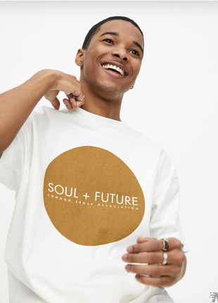 Нова футболка pull bear soul + future, art: 9232/520/2517 фото