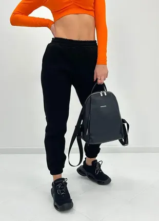 Женские спортивные штаны на флисе "mirage" турция4 фото