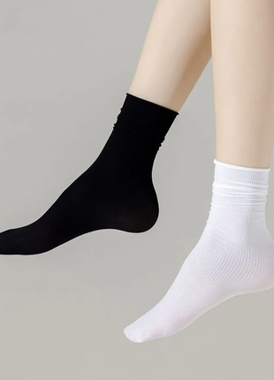 Нові високі тоненькі жіночі шкарпетки1 фото