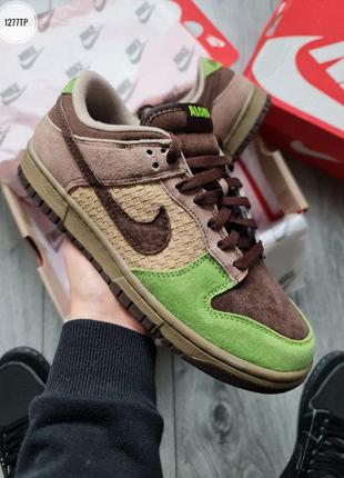 Мужские кроссовки kickshawaii x nike sb dunk low