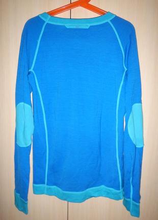 Двухслойная шерстяная термобелье лонгслив tufte bamboll р.152-158см