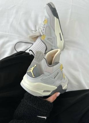 Кросівки nike air jordan retro 4 “craft” premium5 фото