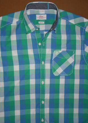 Рубашка-тениска мужская,размер м-l 48 размер от s.oliver6 фото
