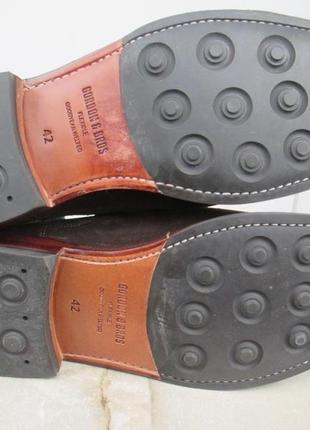 Замшеві черевики - челсі " gordon & bros ". 41 р. ( 27 см ). німці.4 фото