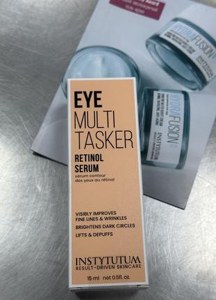 Сироватка для шкіри навколо очей з 5% ретиноїдом instytutum eyemultitasker retinol serum