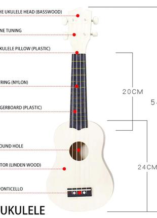 Укулеле покрась сам. укулеле diy 4 струны. мини гитара. портативные гитары. укулеле собери сам6 фото