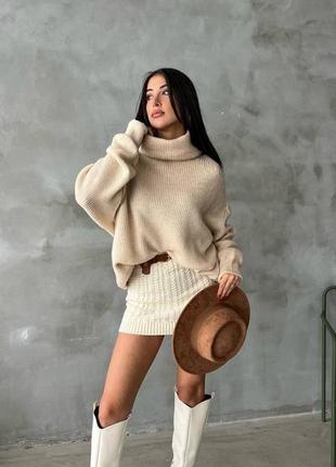 Туніка oversize з подовженою шийкою2 фото