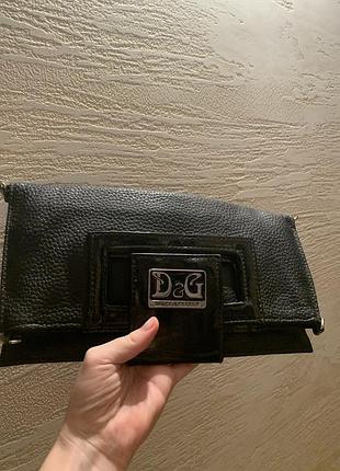 Интересный клатч на замочке d&amp;g