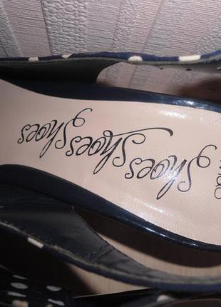Новые туфли, босоножки marks&spencer р-р 6. 39-40, кожа, оригинал4 фото