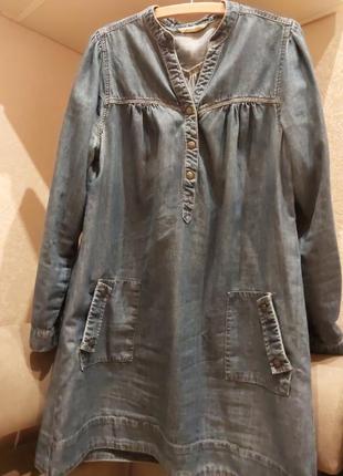 Джинсовое платье 14/16р 2