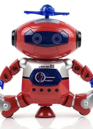 Інтерактивна іграшка робот dance 99444, що танцює світний робот dancing robot2 фото